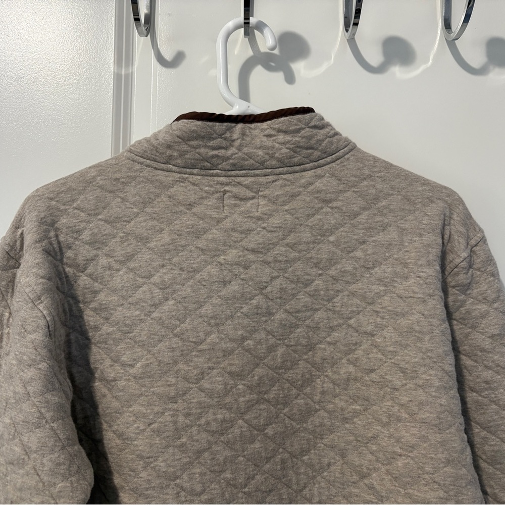 Faherty Epic Quilted Pullover Size Medium - image 6